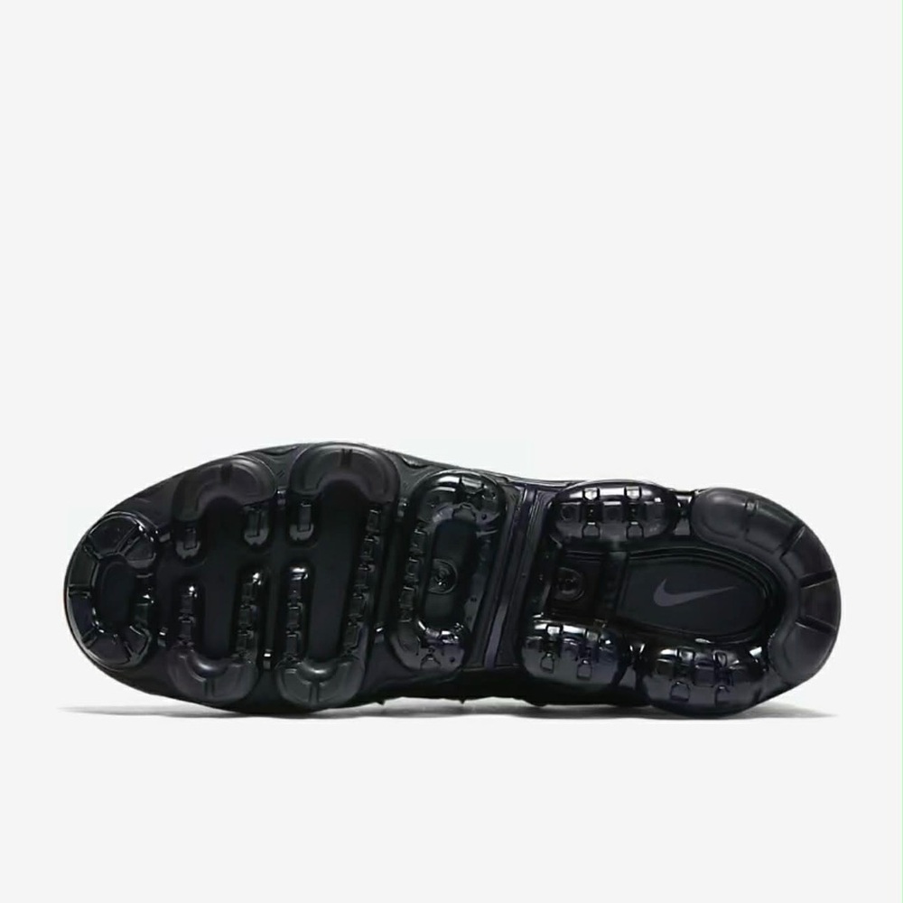 Black Athletic Sneakers Vapor max plus size 10 - Picture 2 of 10